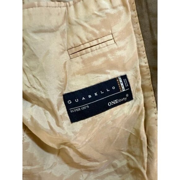 Hugo Boss Jacket Adult‎ Beige Medium Button Long Sleeve Blazer Mens Made In USA. - Picture 8 of 16